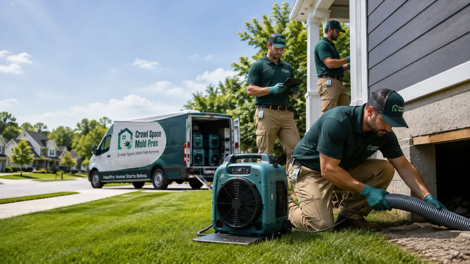Crawl Space Mold Removal in Indian Trail, NC